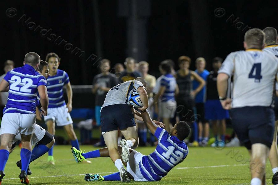 Wheaton Men\'s Rugby vs Mass Maritime.  Photo by Keith Nordstrom